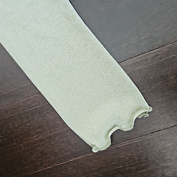 BRAND NEW MONTCE GLITTER SHIMMER COVER UP TOP BLOUSE SHIRT SZ M $125 - Picture 3 of 5